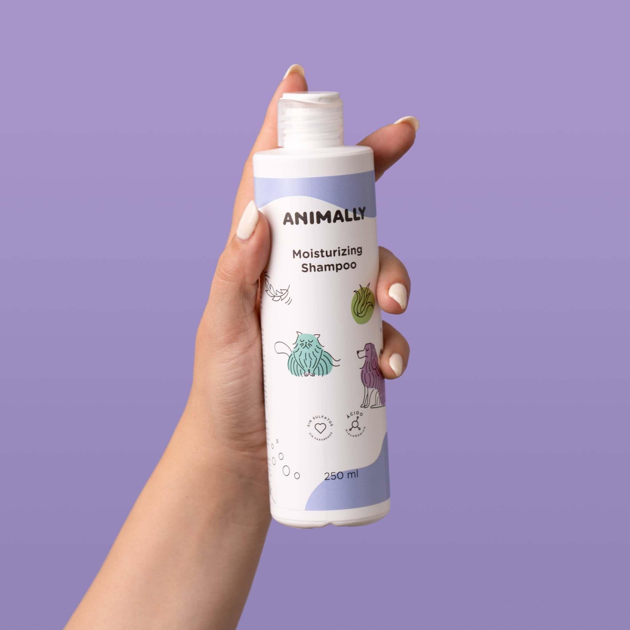 Återfuktande schampo för hund