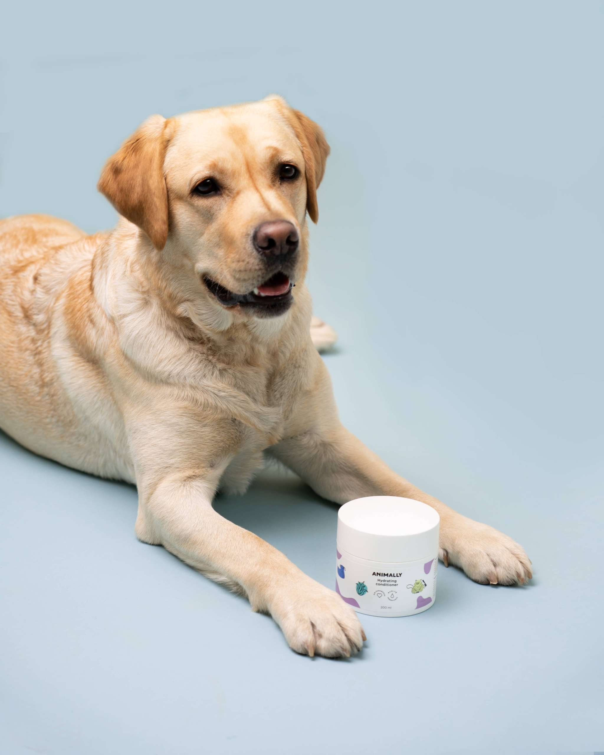 Förpackning återfuktande balsam för hundar