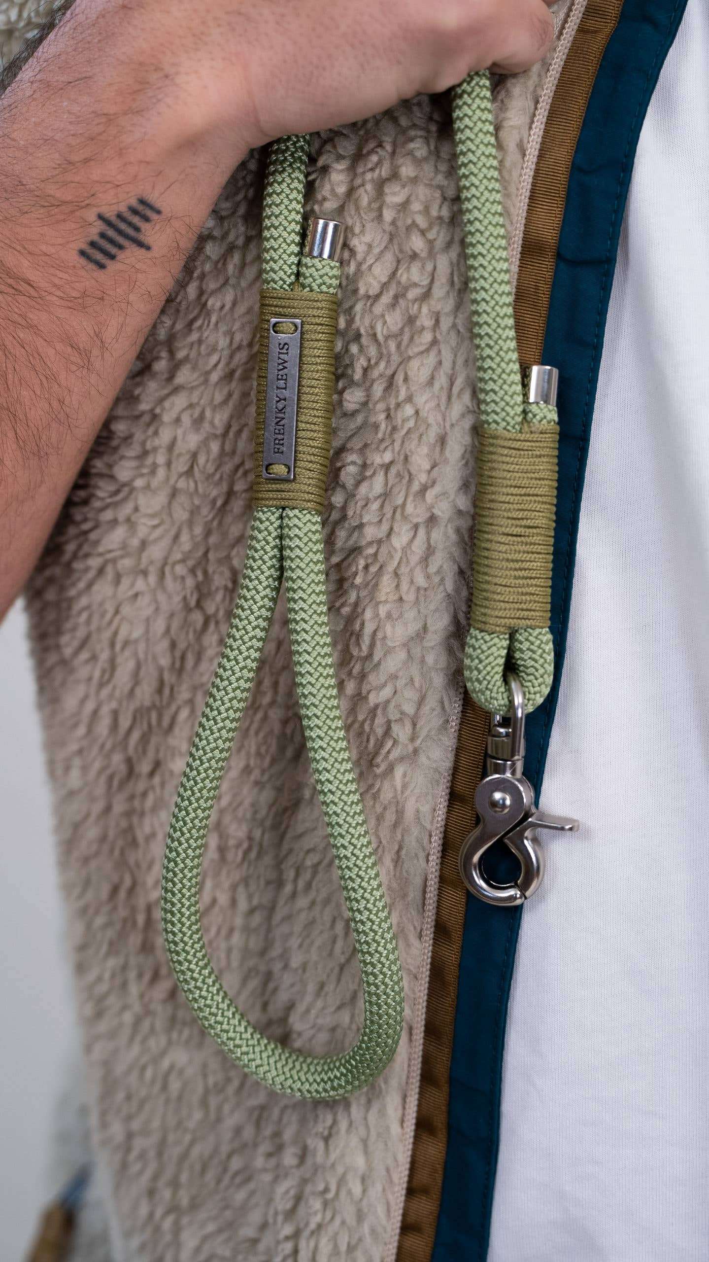 Exklusivt hundkoppel handsfree