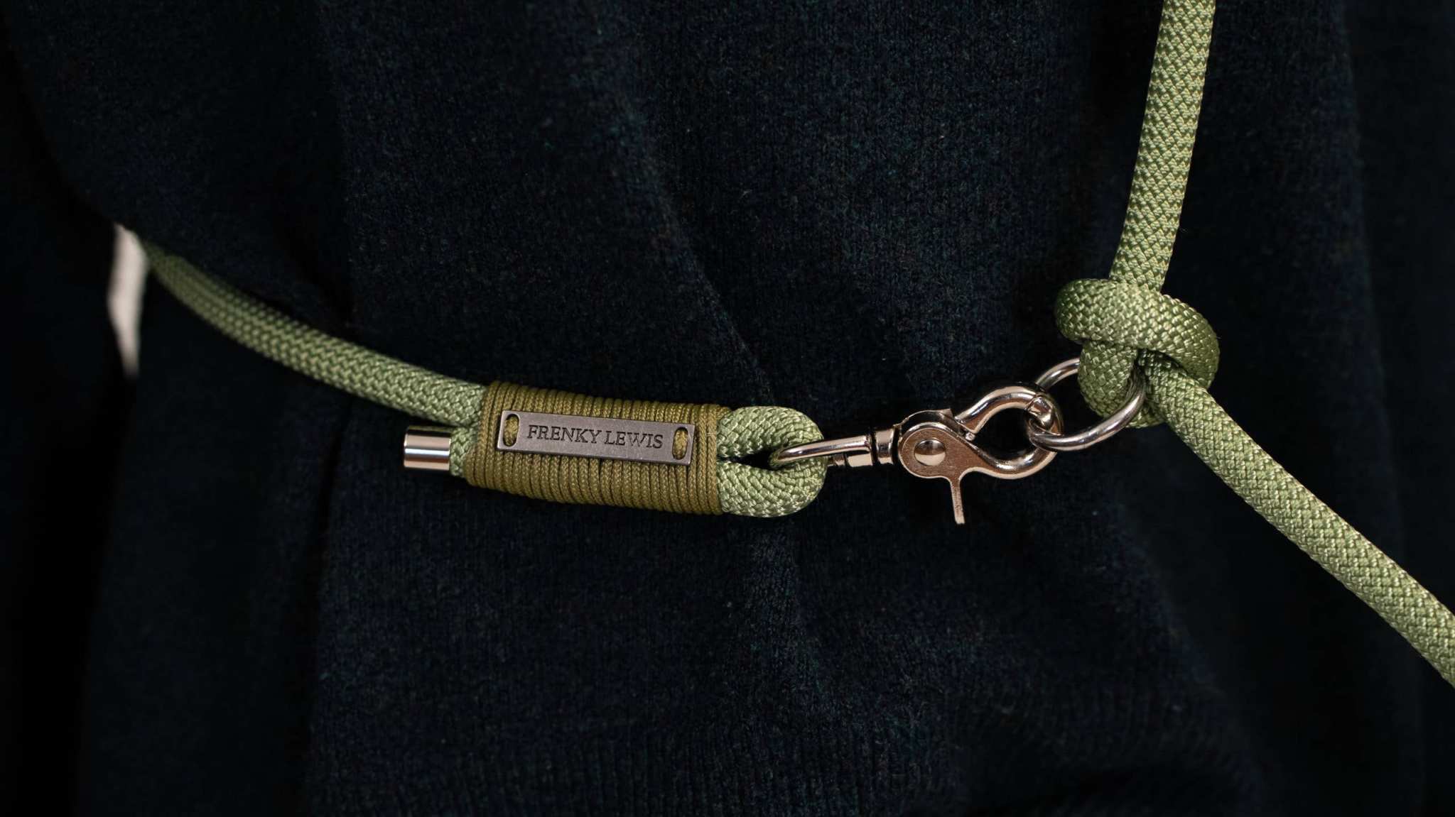 Exklusivt hundkoppel handsfree