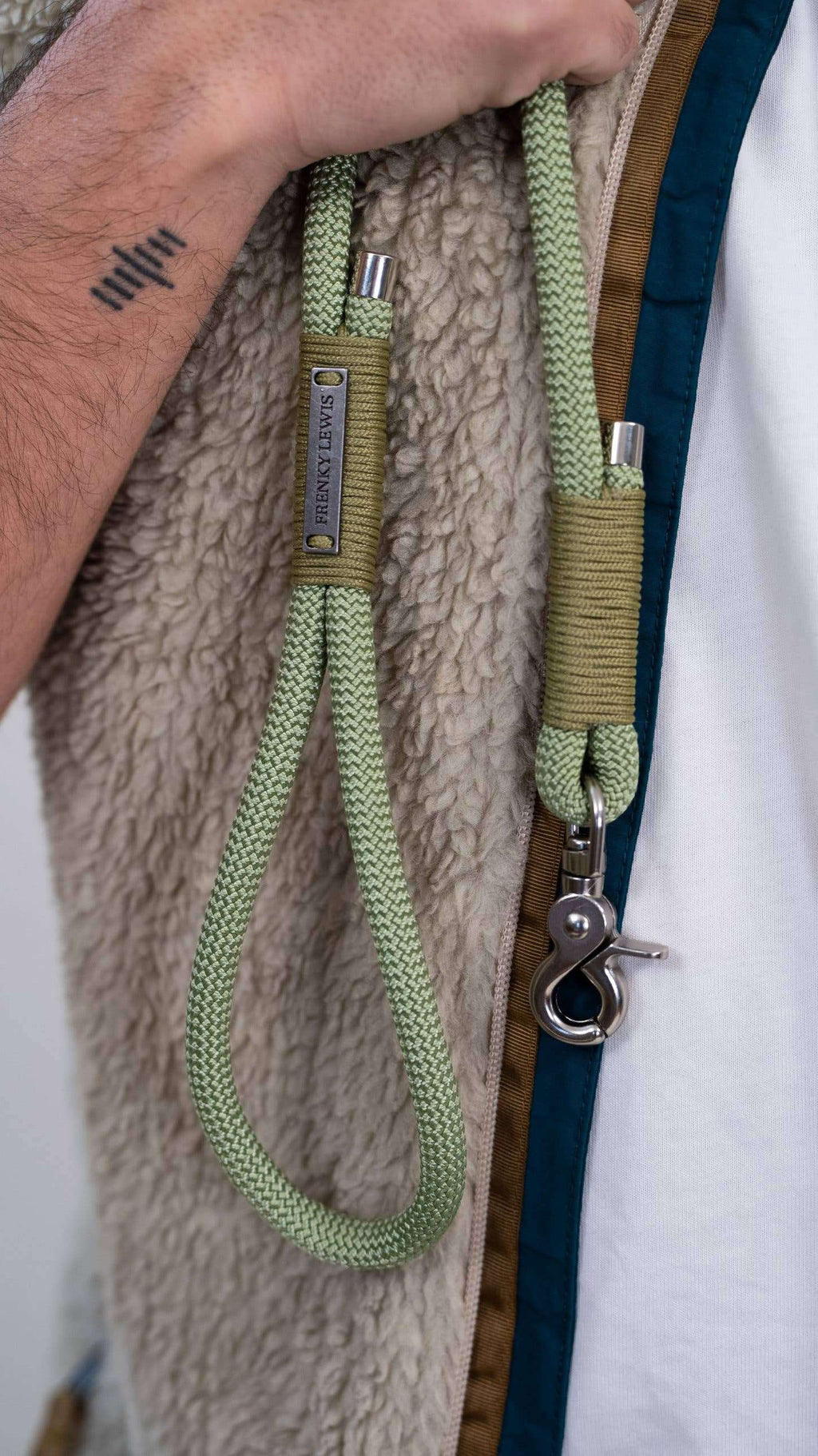 Exklusivt hundkoppel handsfree